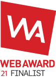 WEB AWARD 21 FINALIST